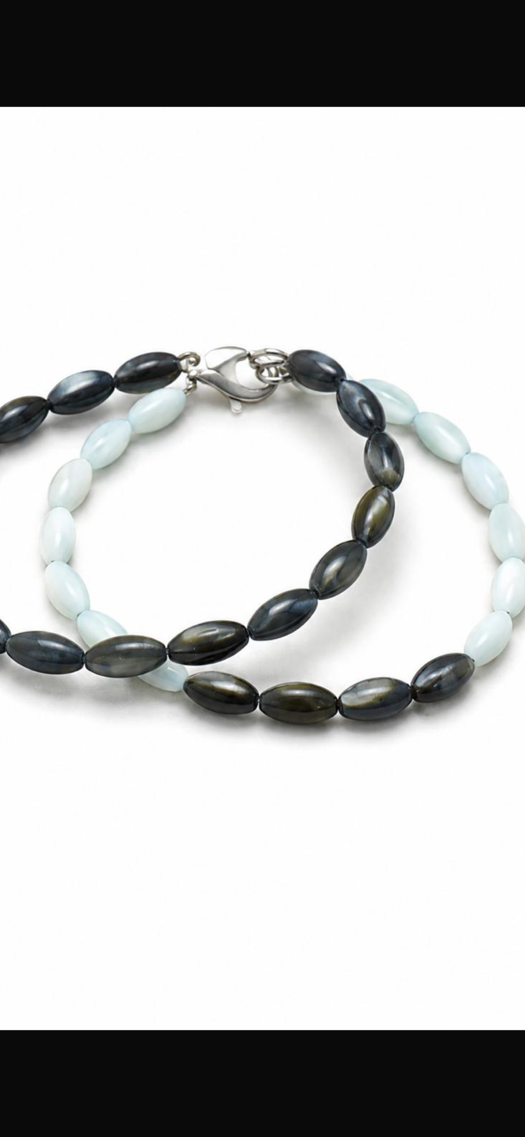 Day and night 1.   
Months of pearl 
Sterling Silver 925