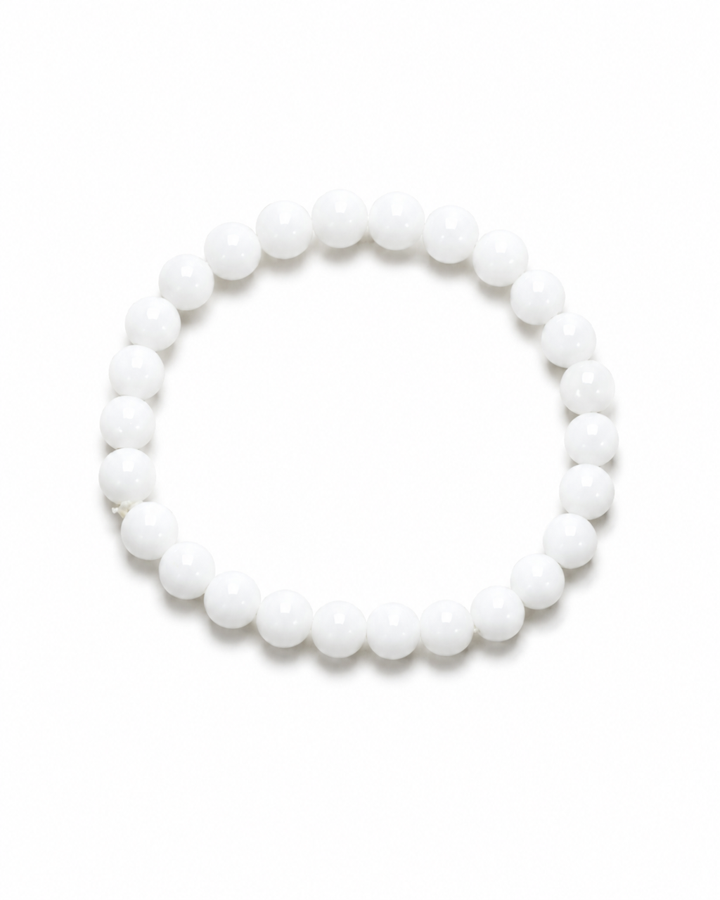 Moonlight.  
White agate