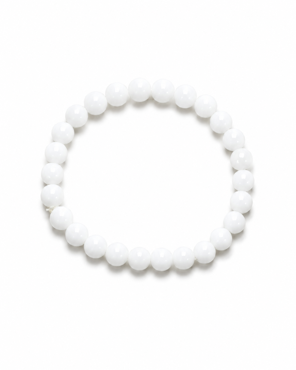 Moonlight.  
White agate
