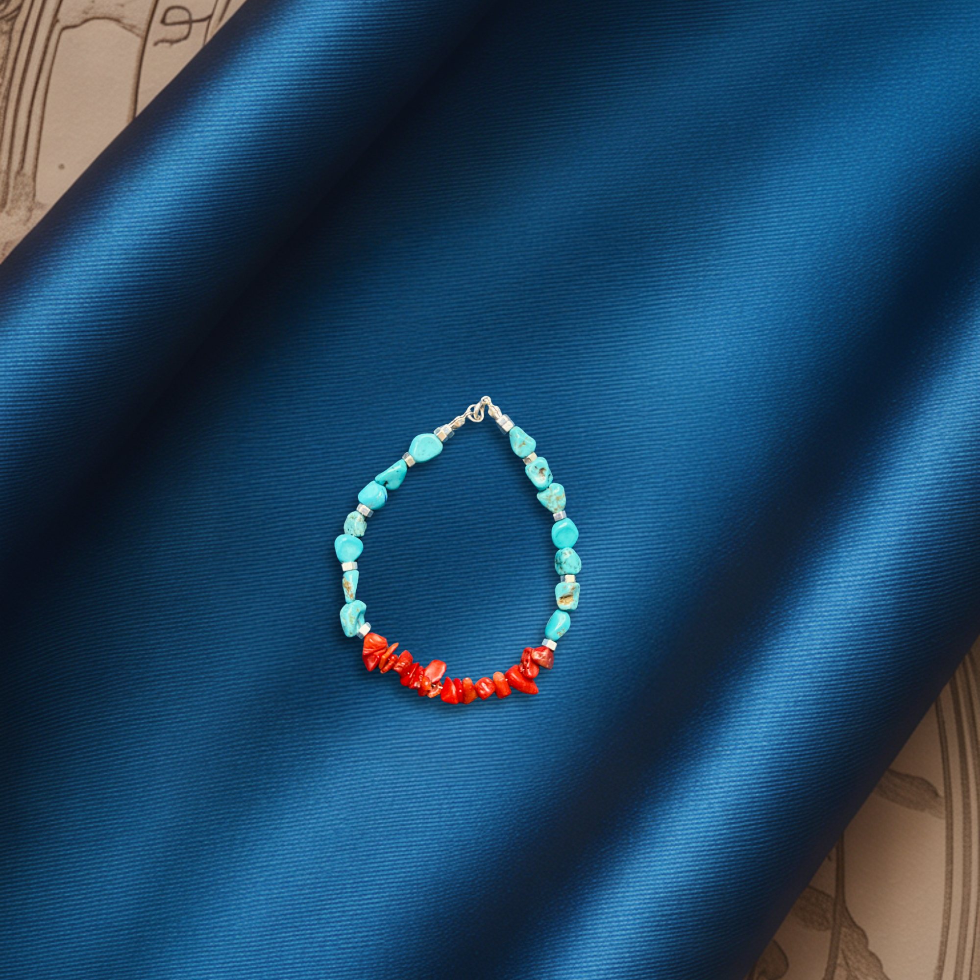 Track IV: Fade RED Signal bracelet - unisex