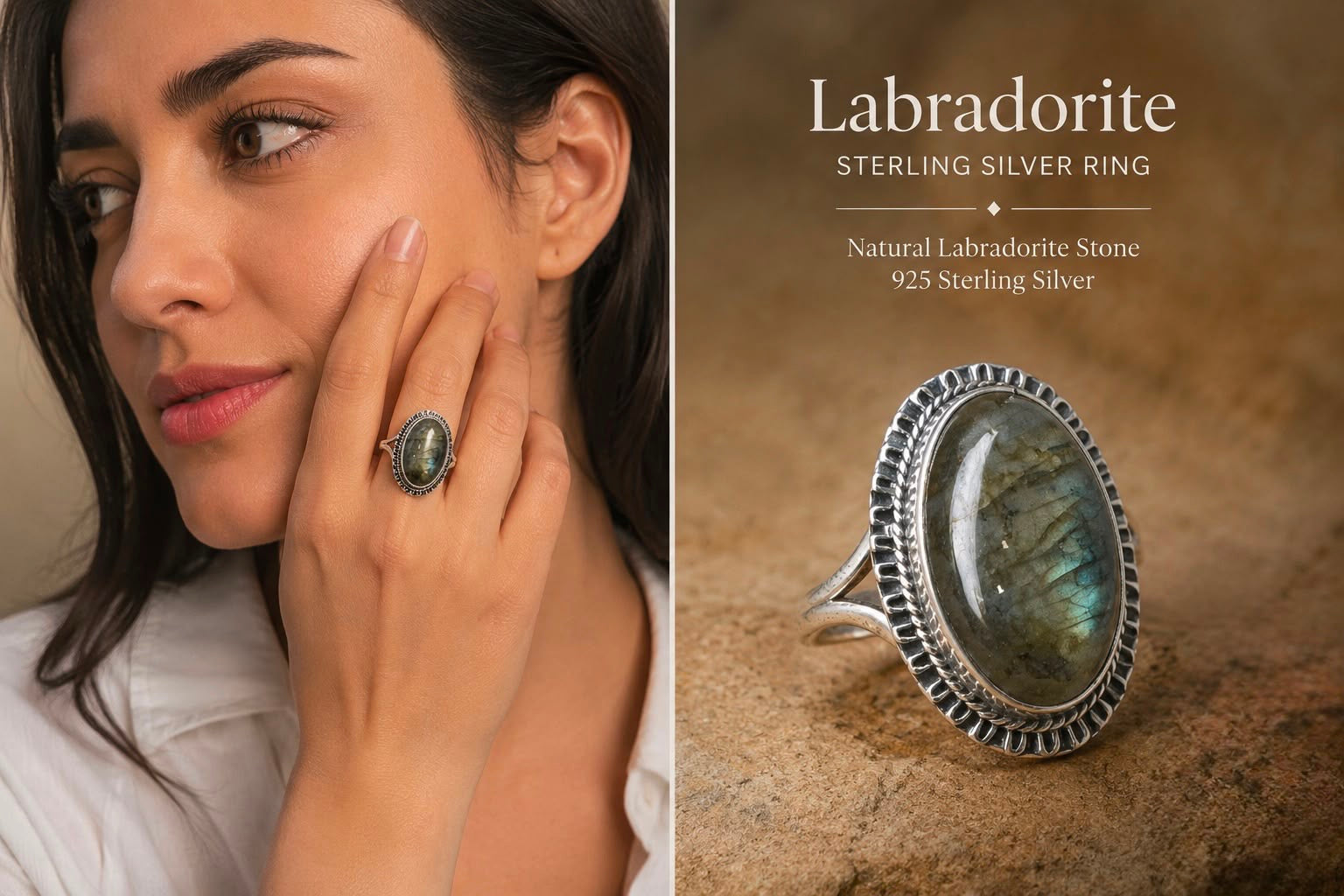 Empire Labradorite 2.      

Labradorite
Sterling silver 925