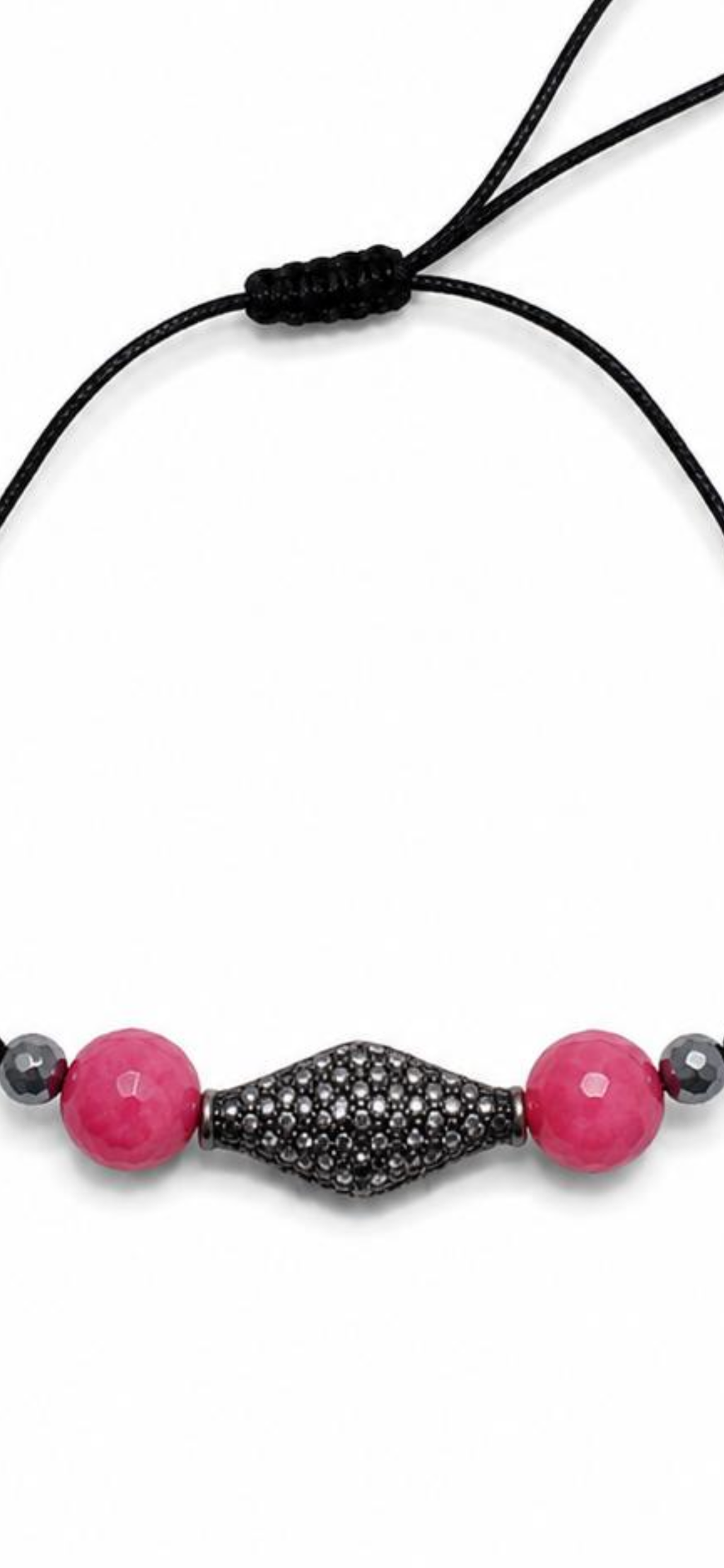Cherry charm.     
Pink agate 
Sterling Silver 925
