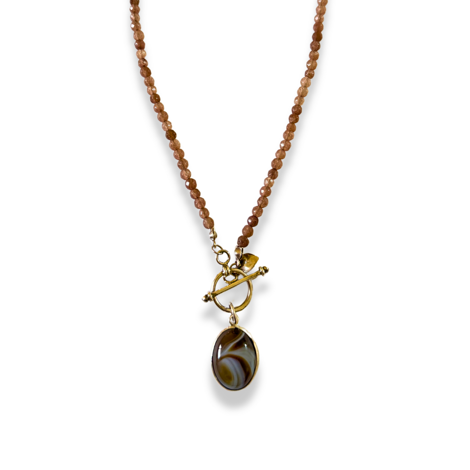 Yemeni Agate Healing Necklace