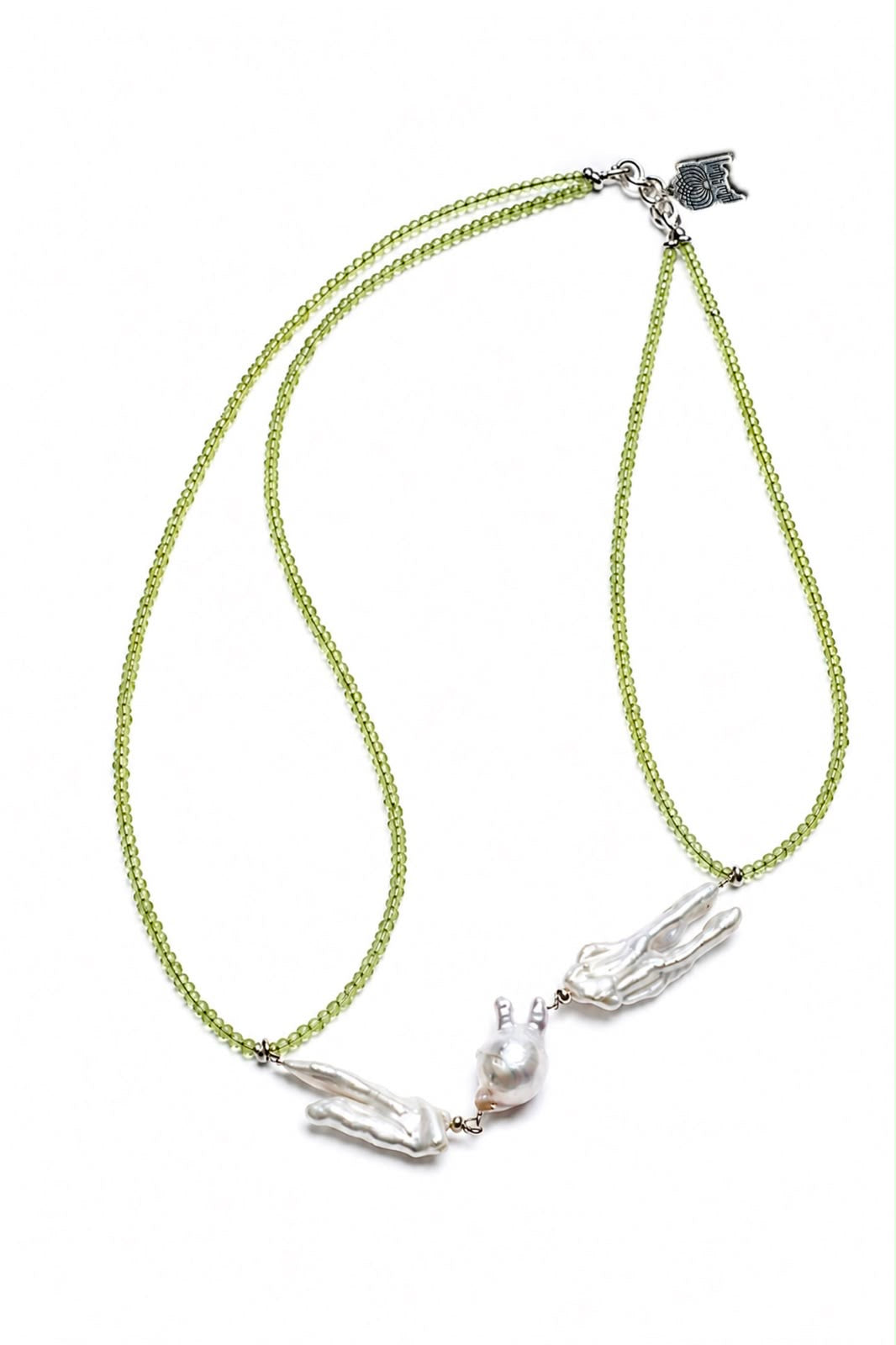 Lime pearl 
Peridot 
Parquet pearl 
Sterling Silver 925