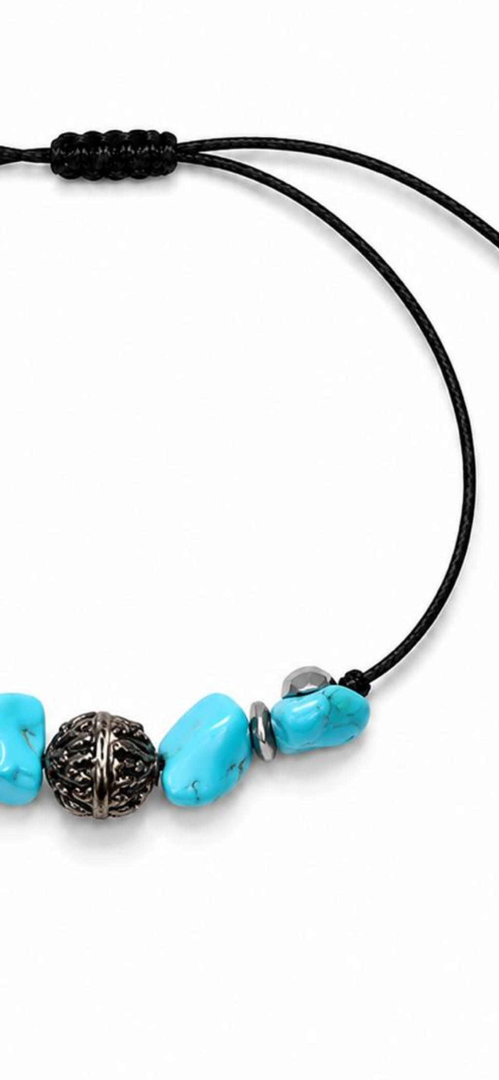 Ocean view.     
Howlite
Sterling Silver 925