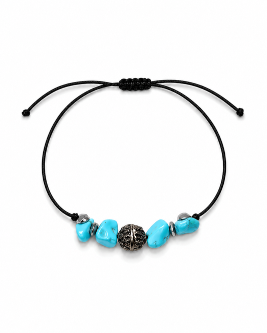 Ocean view.     
Howlite
Sterling Silver 925