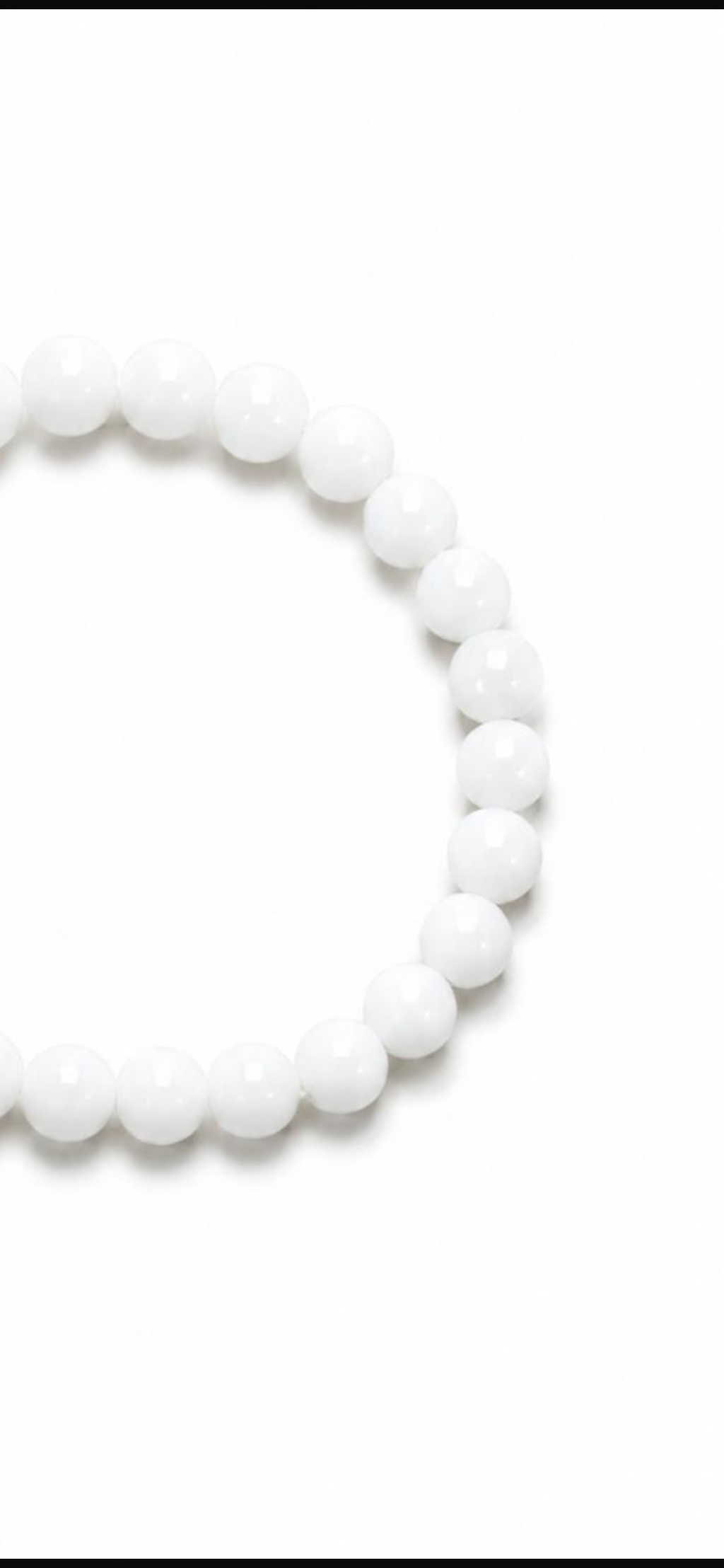 Moonlight.  
White agate