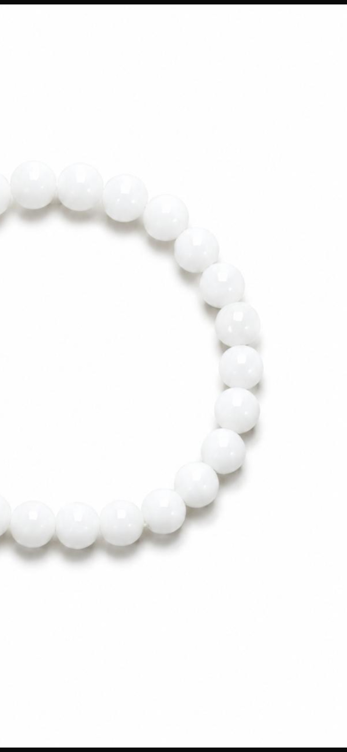 Moonlight.  
White agate