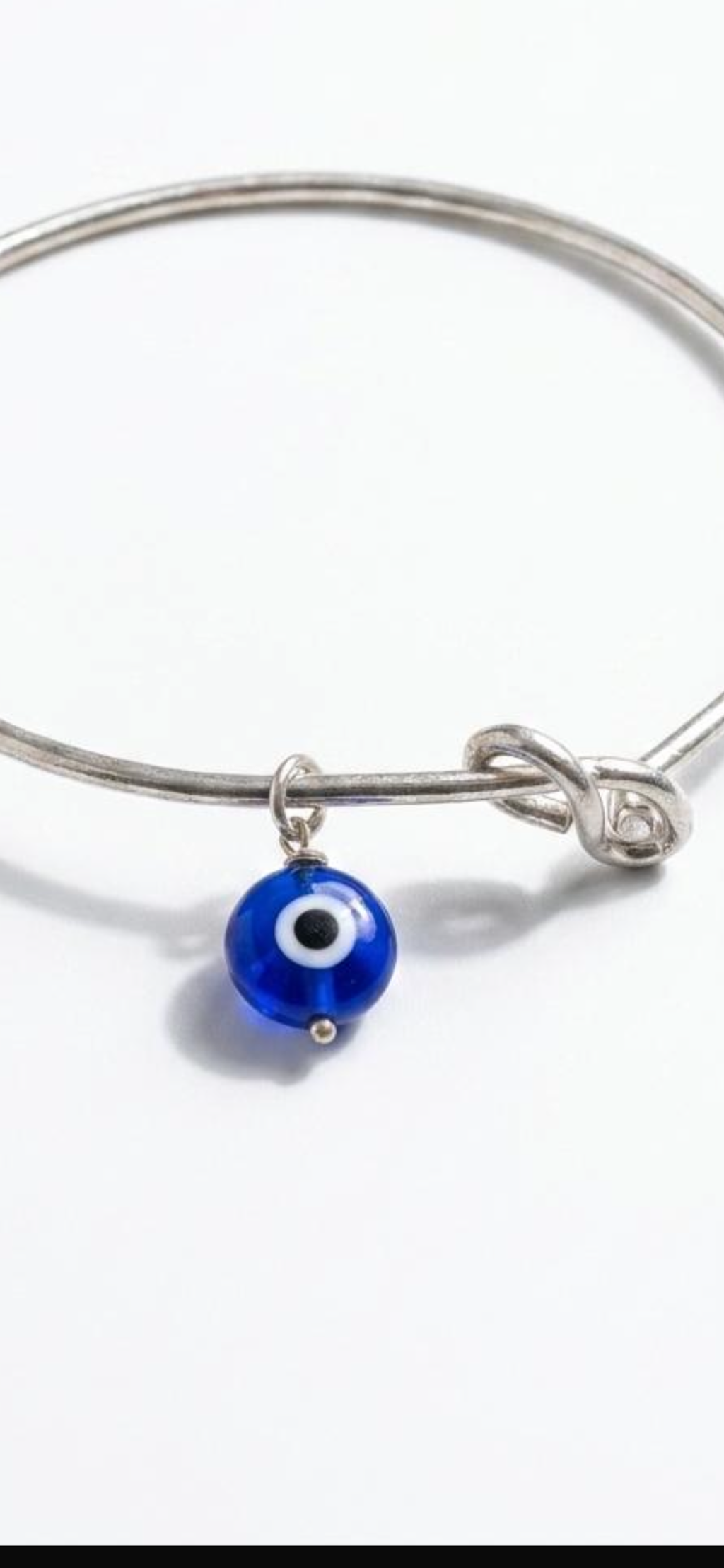 Evil eye knot.     
Evil eye 
Sterling Silver 925
