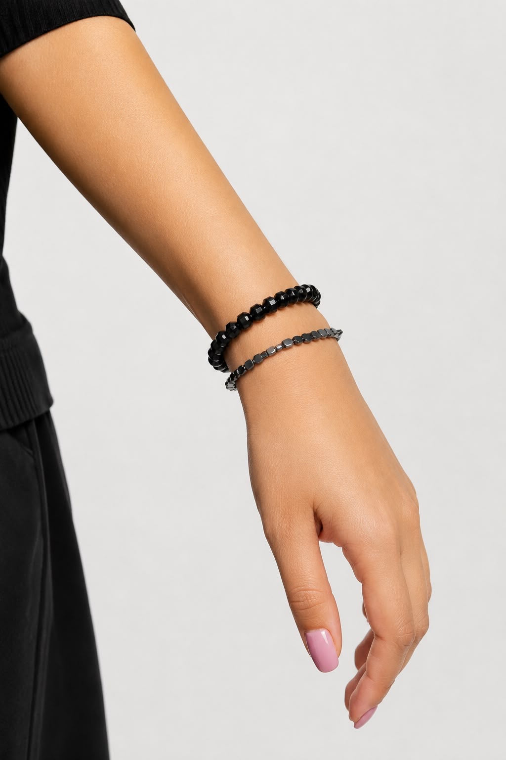 Midnight dream.       
Onyx. Hematite