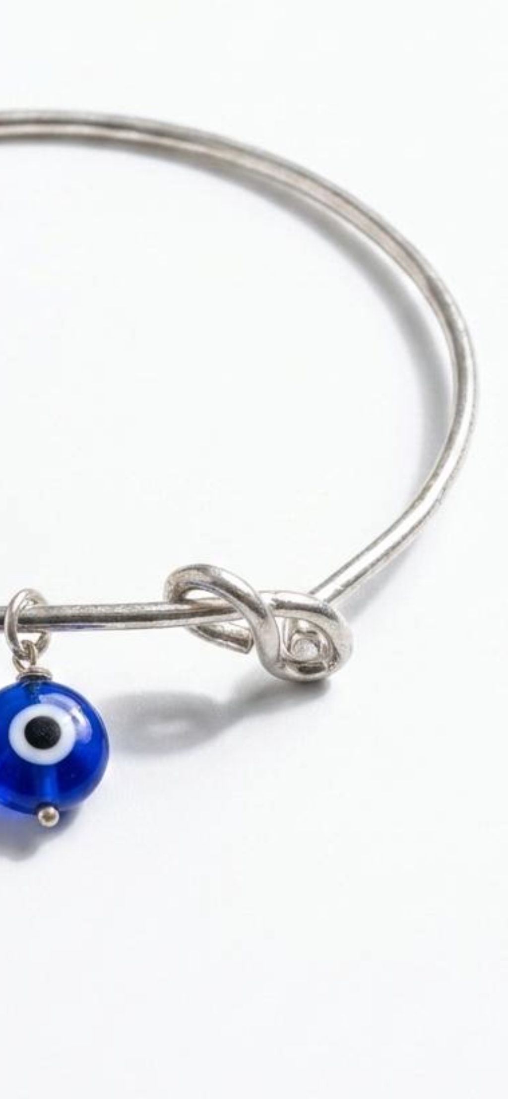 Evil eye knot.     
Evil eye 
Sterling Silver 925