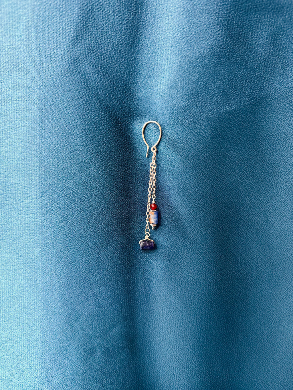 Red Relic Necklace & Earrings