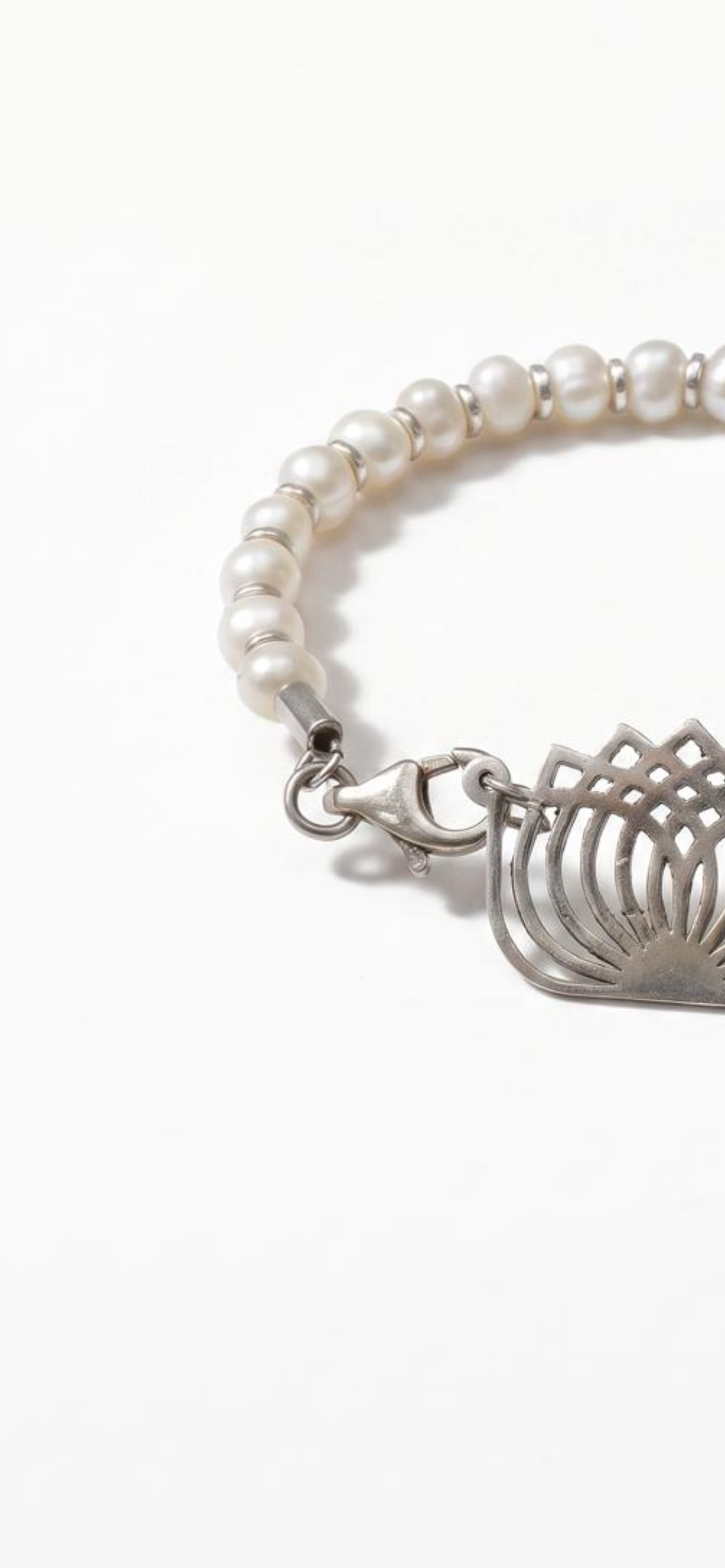 Pearl signature.   
Pear
Hematite 
Sterling Silver 925