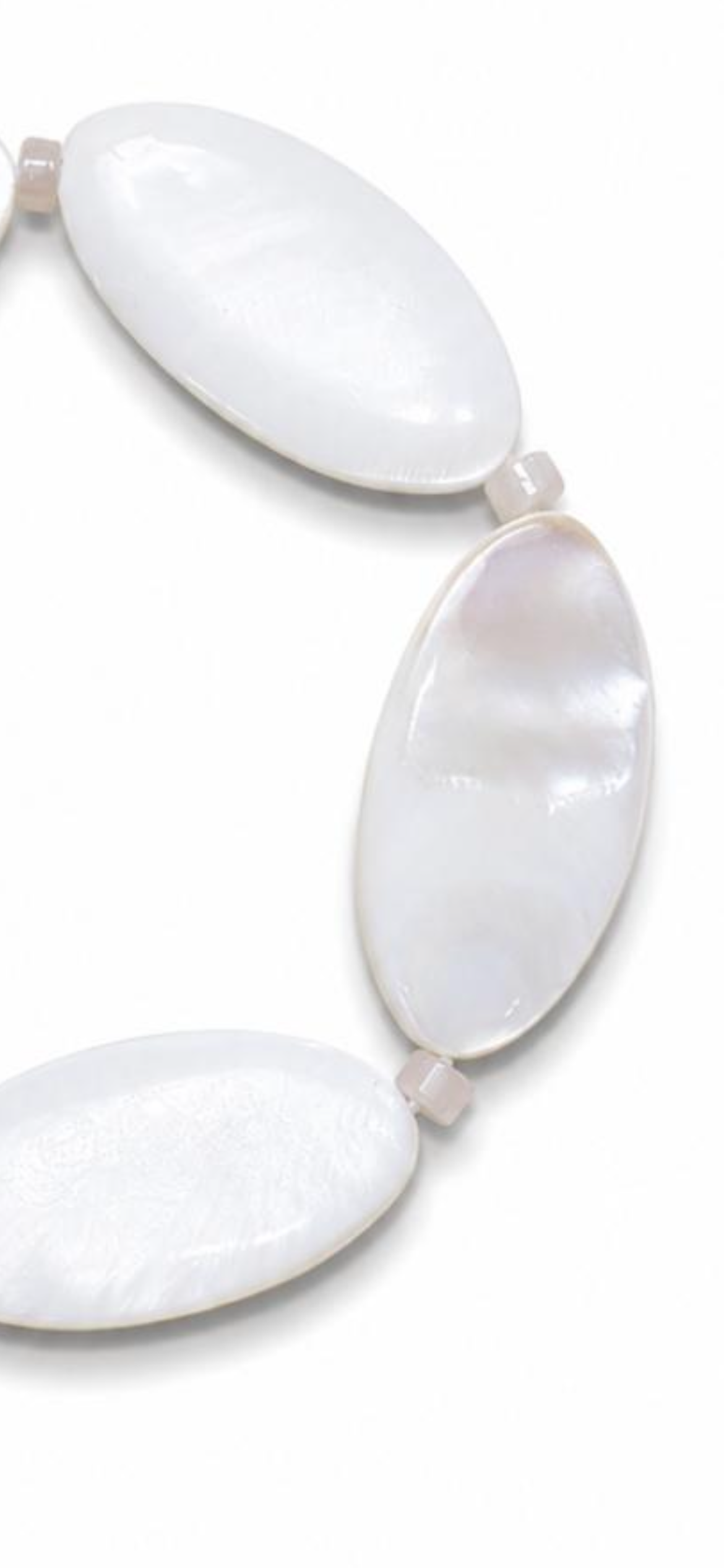 Vanilla shell.3.
Mother of pearl 
Rose quartz