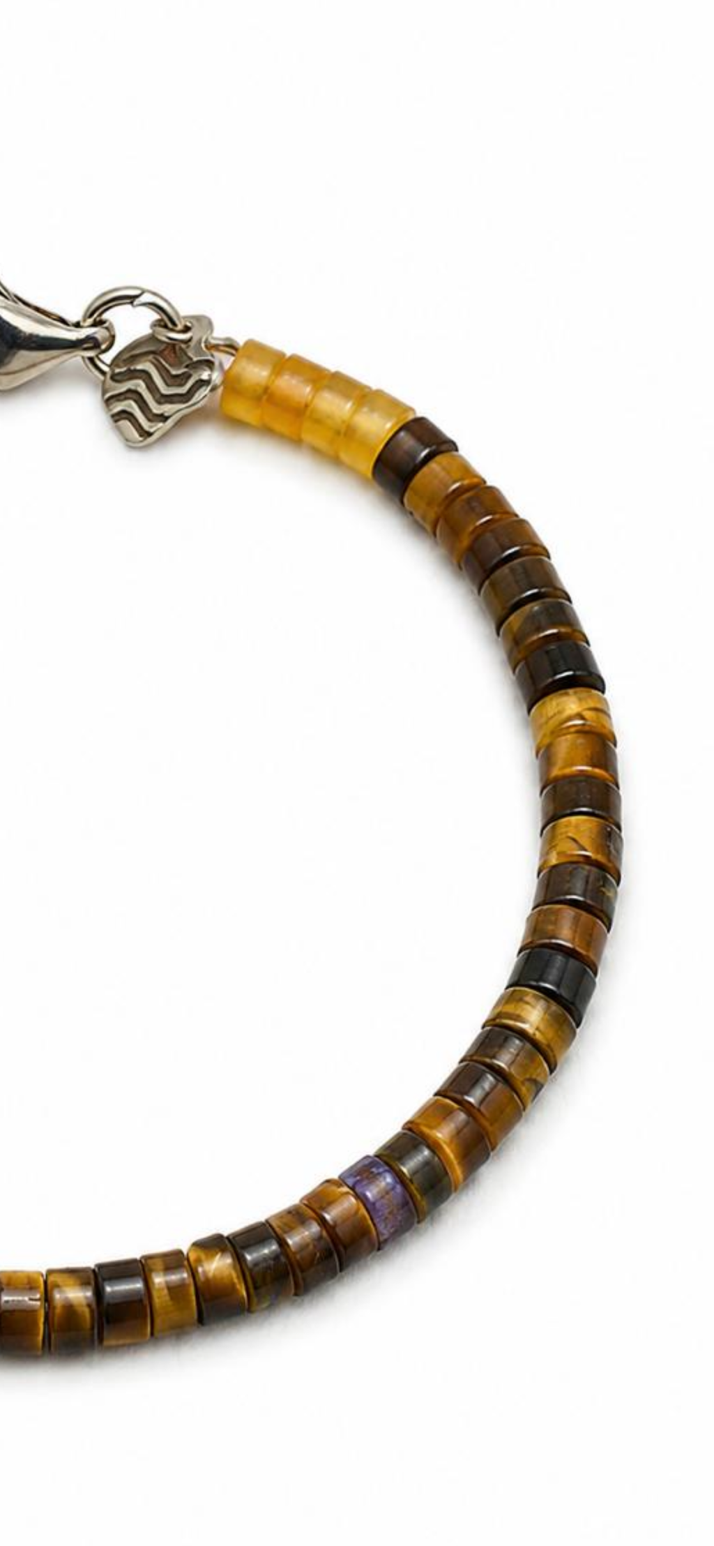 Desert sand.  
Tiger eye 
Citrine 
Sterling Silver 925