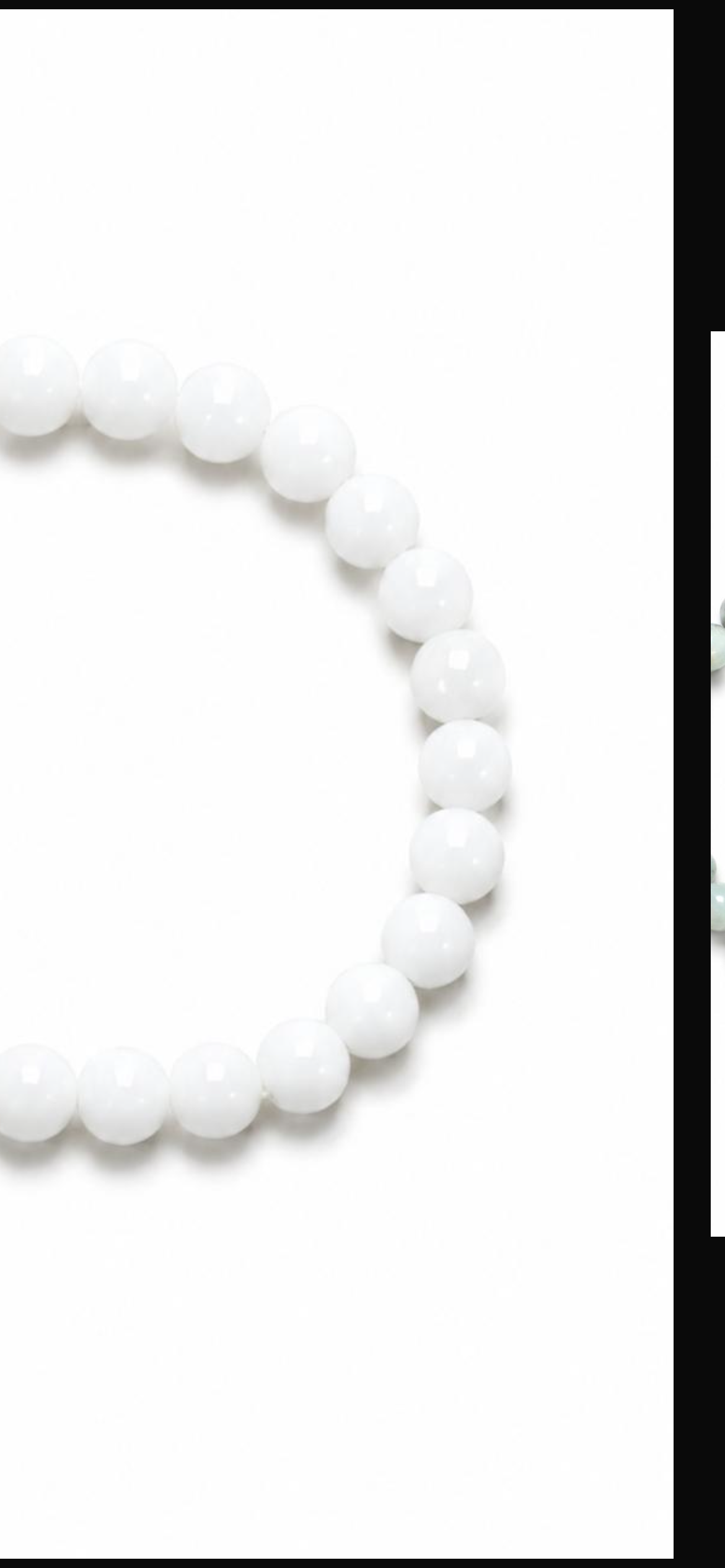 Moonlight.  
White agate