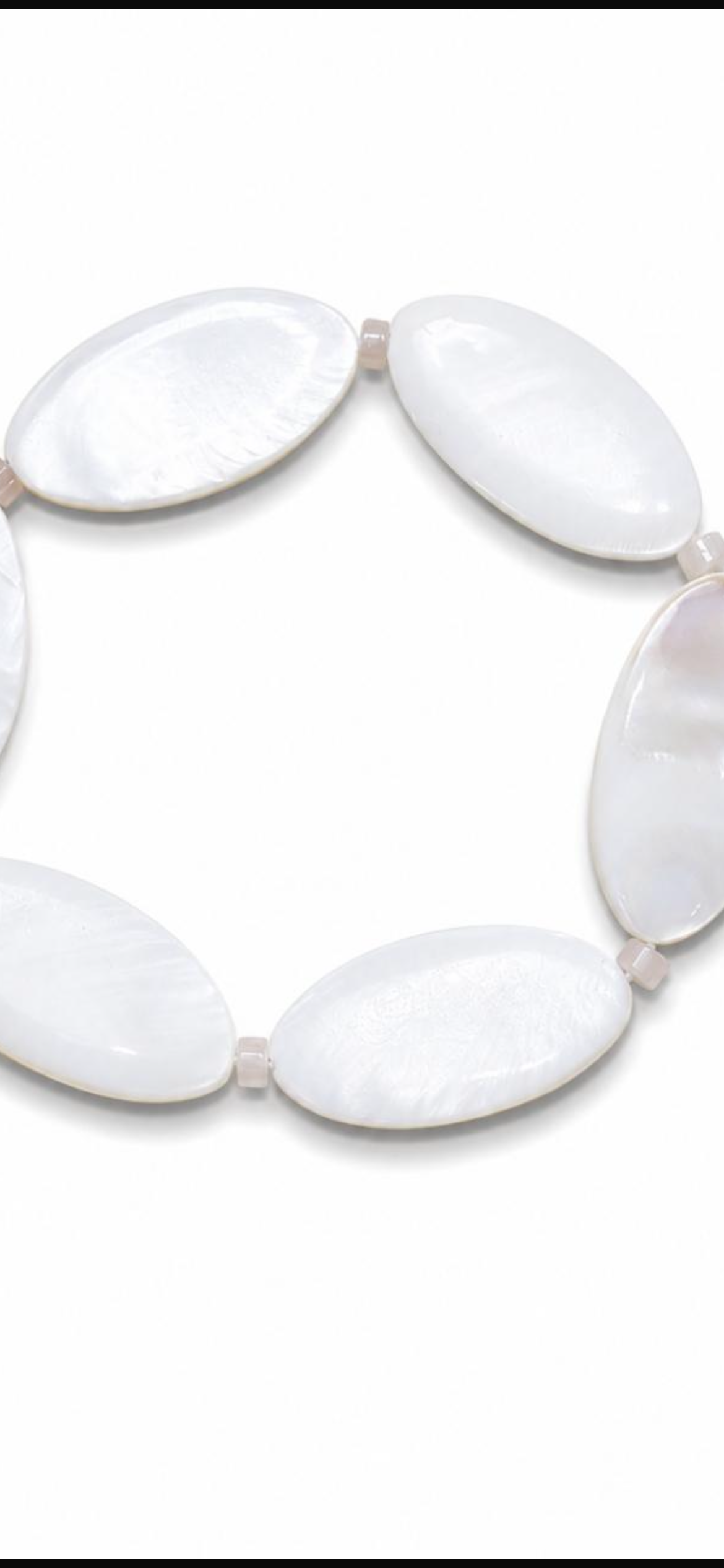 Vanilla shell.3.
Mother of pearl 
Rose quartz