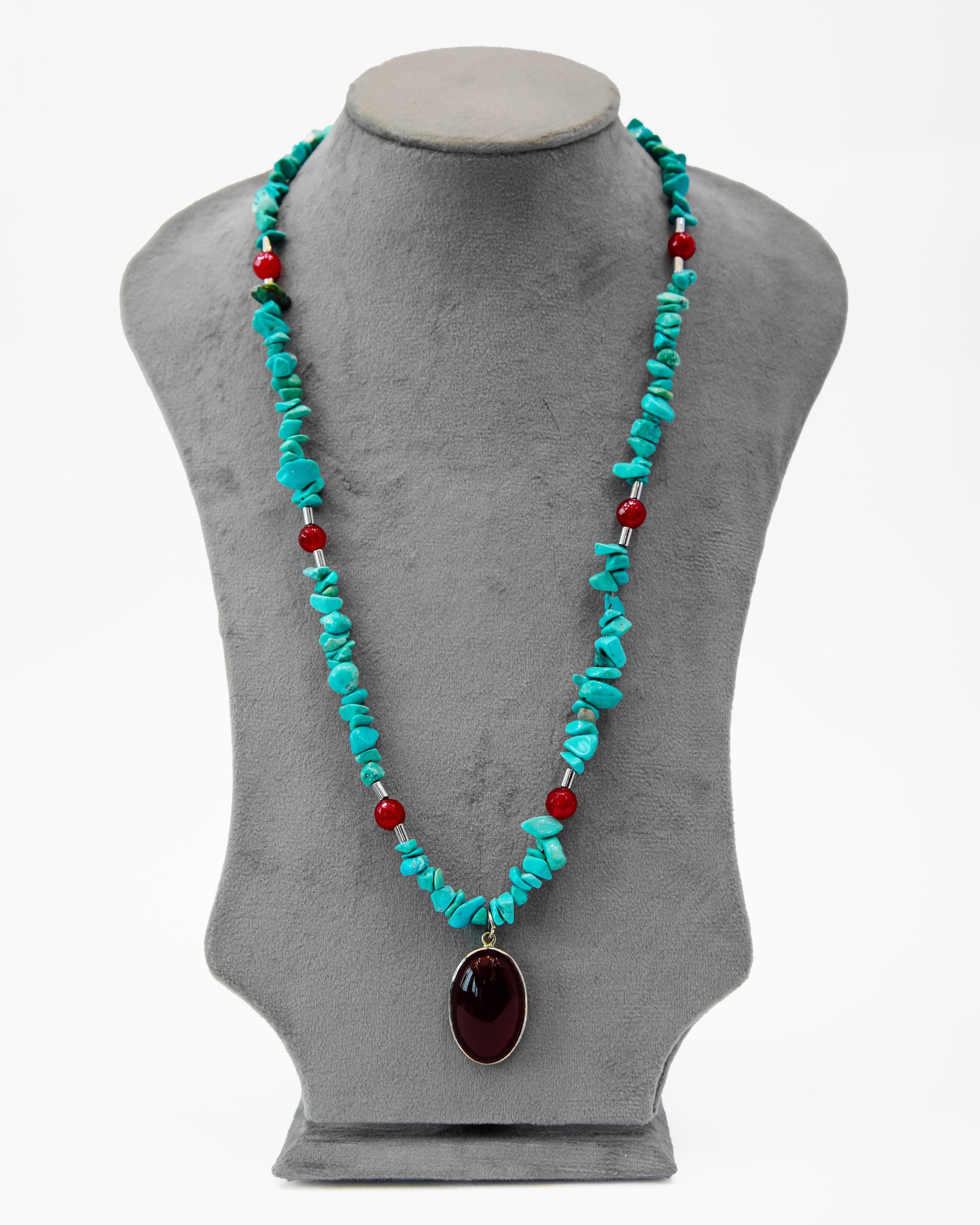 Oasis Moon Statement Necklace