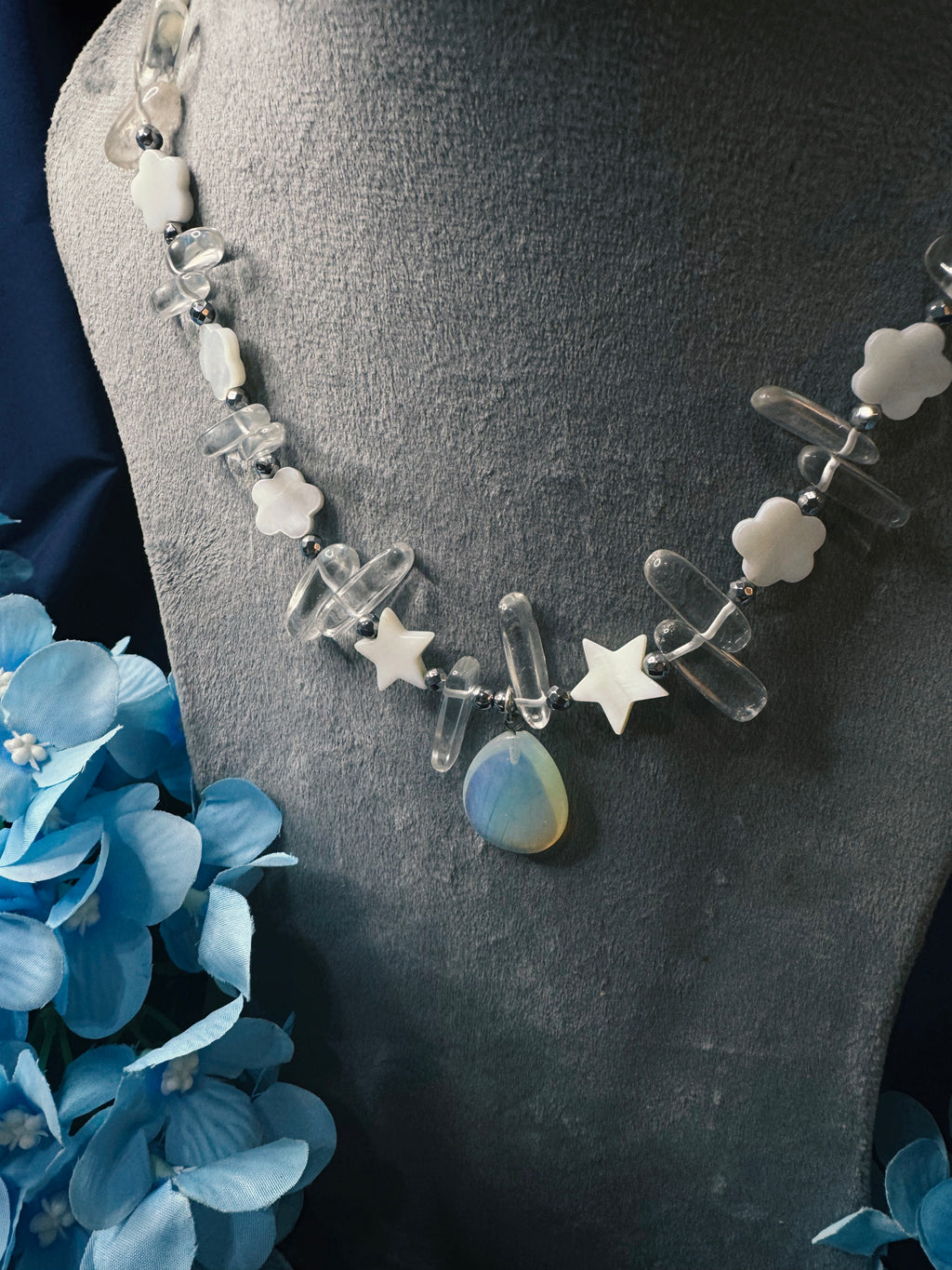 Luminous Tide necklace