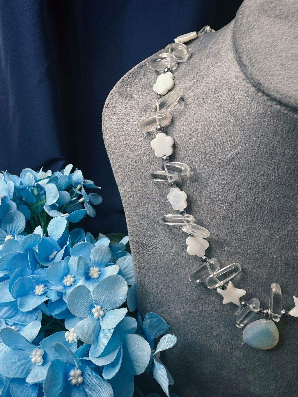 Luminous Tide necklace