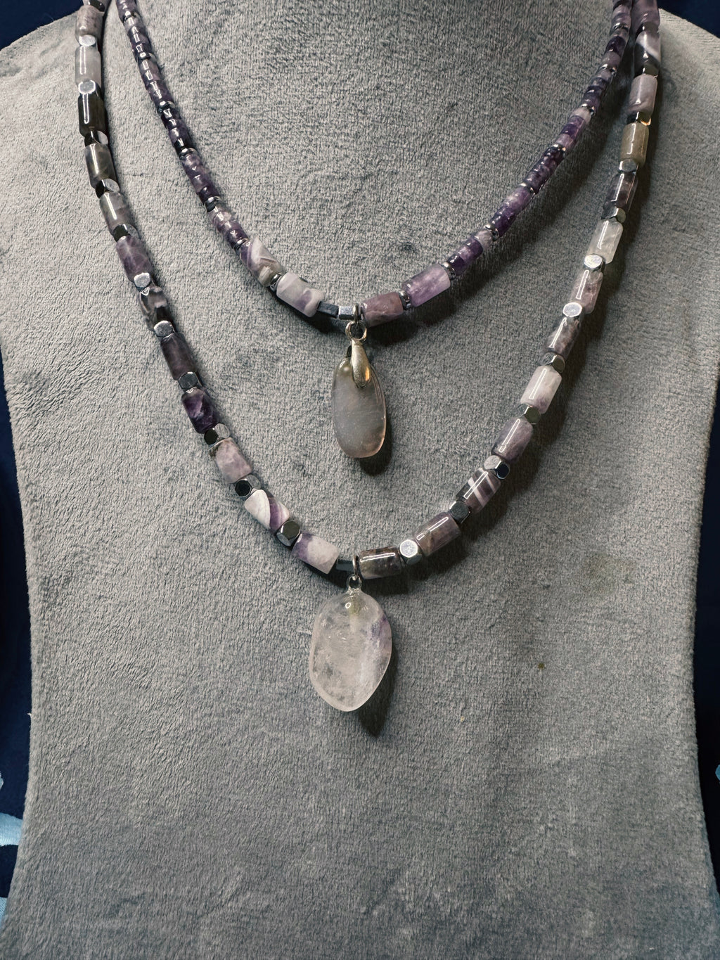 Lustre Drop Necklace