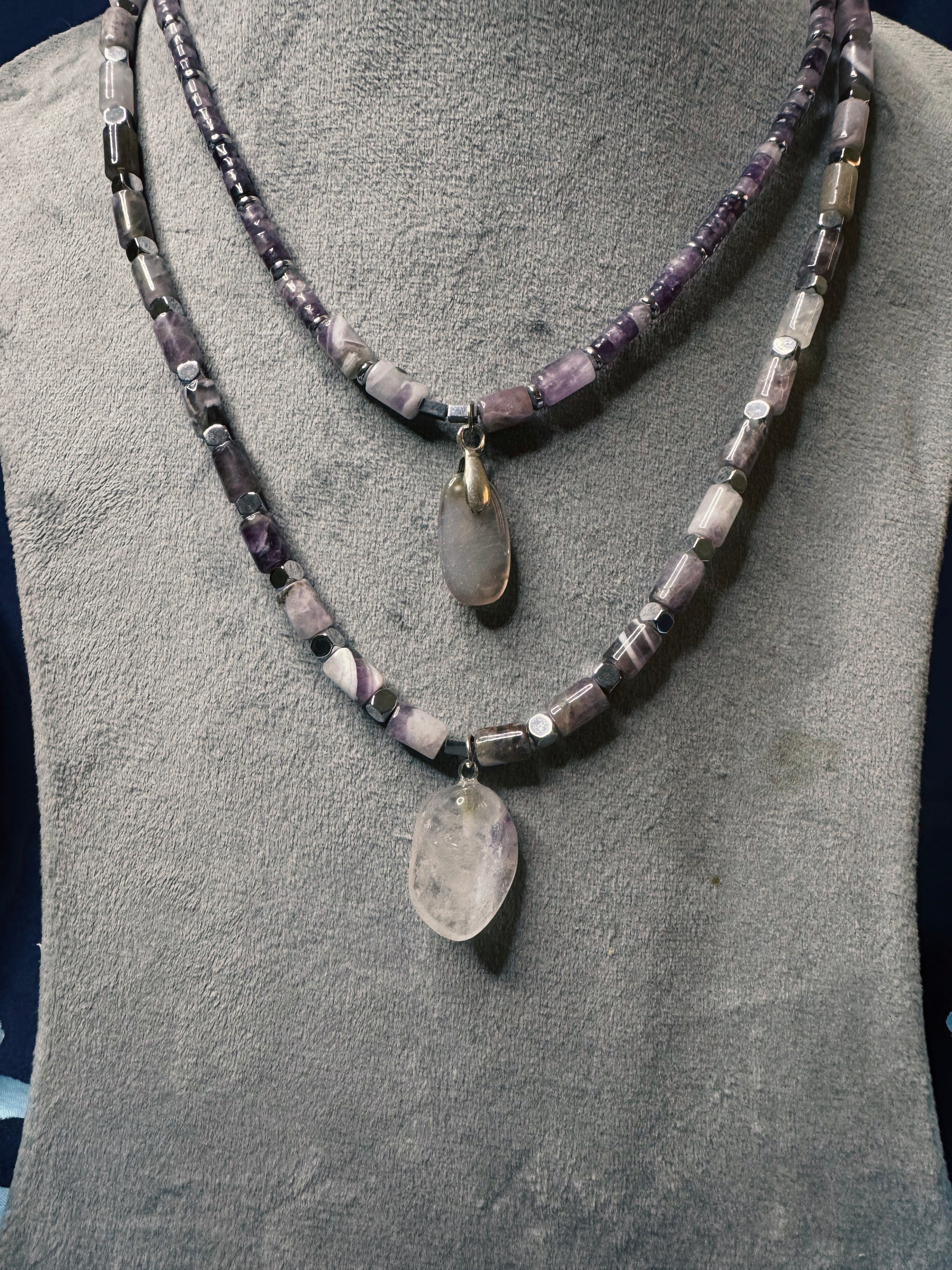 Lustre Drop Necklace