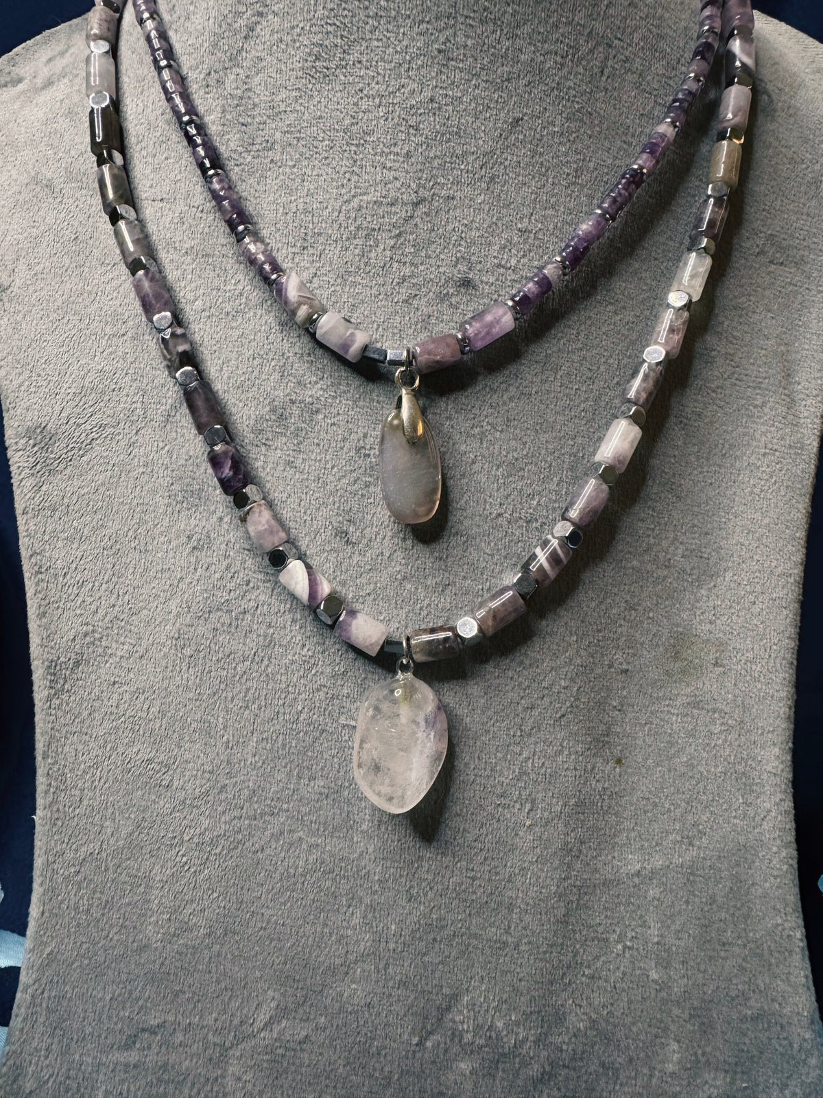 Lustre Drop Necklace