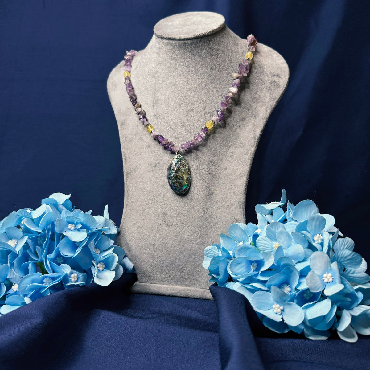 Solar Veil necklace