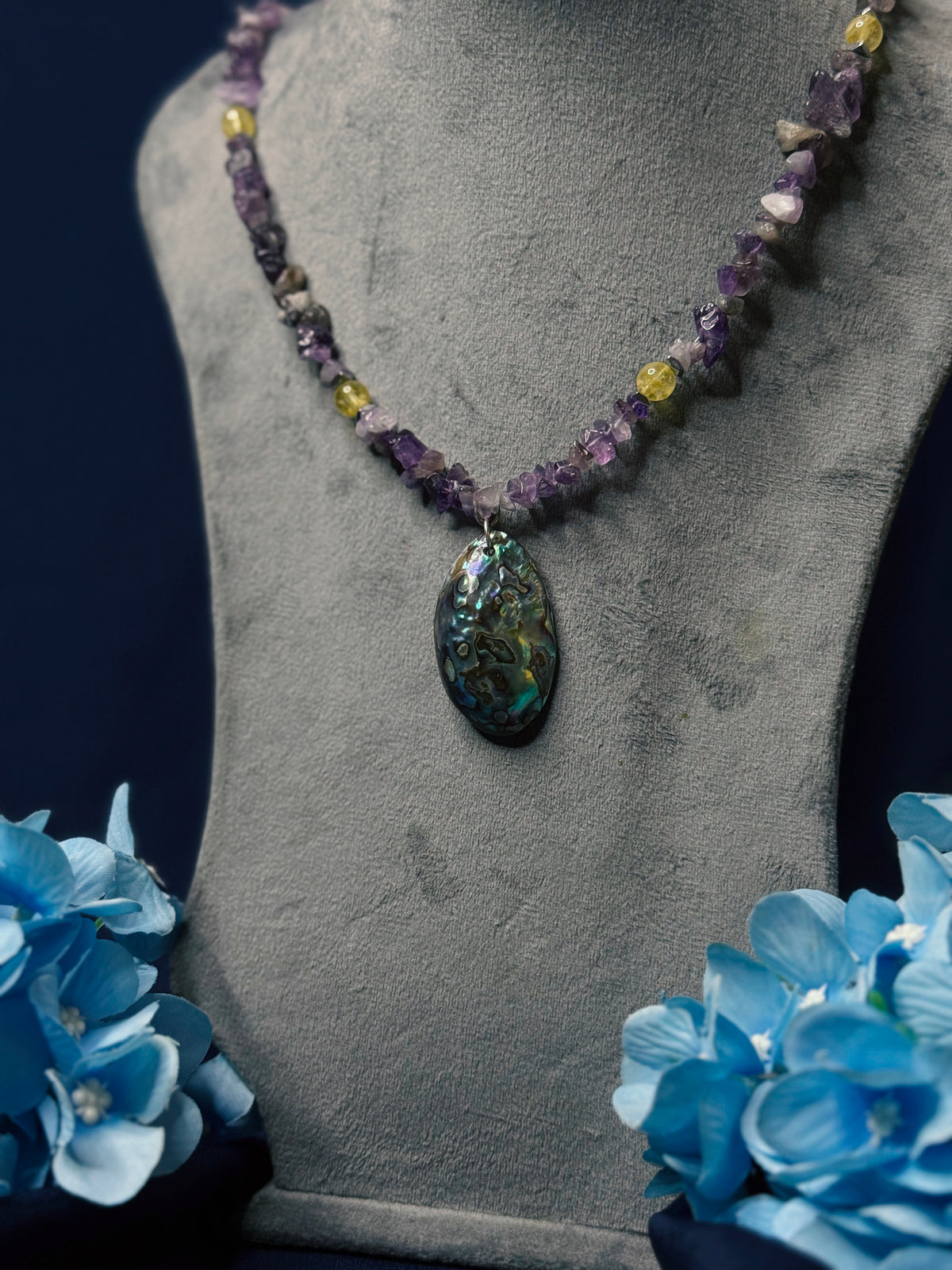 Solar Veil necklace