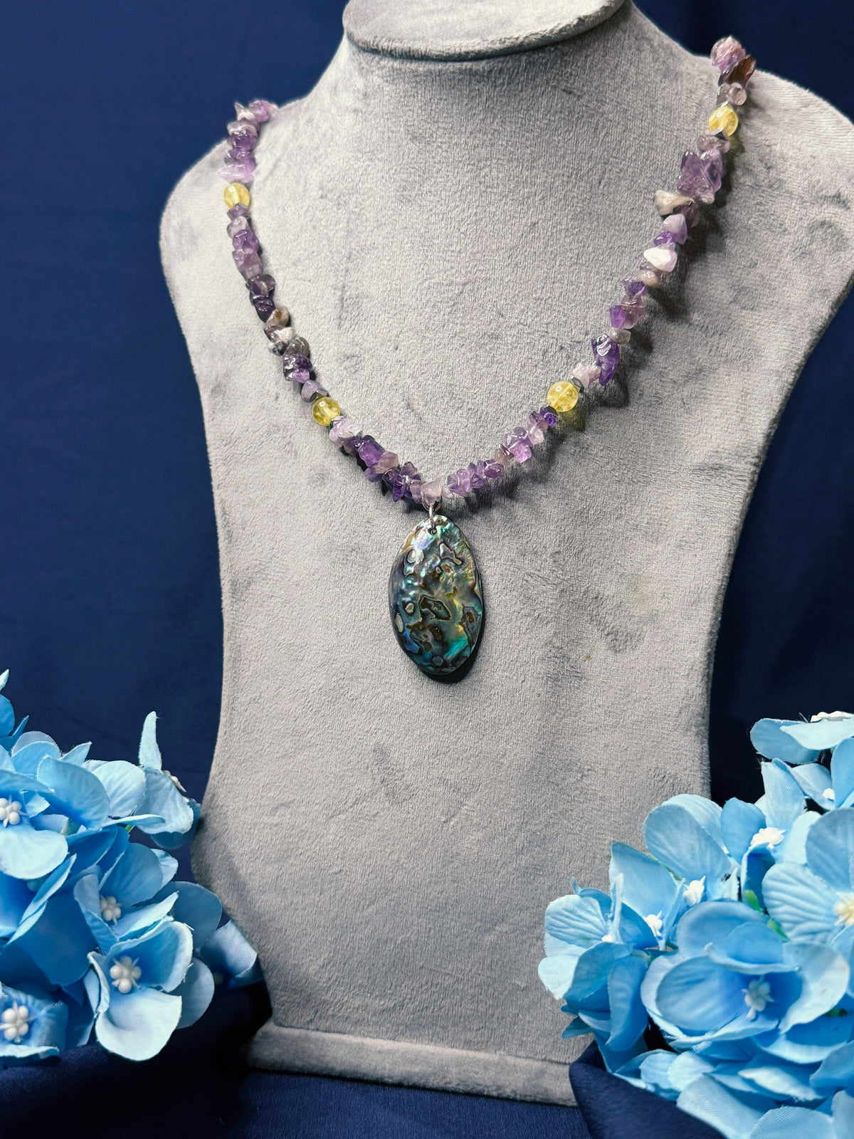 Solar Veil necklace