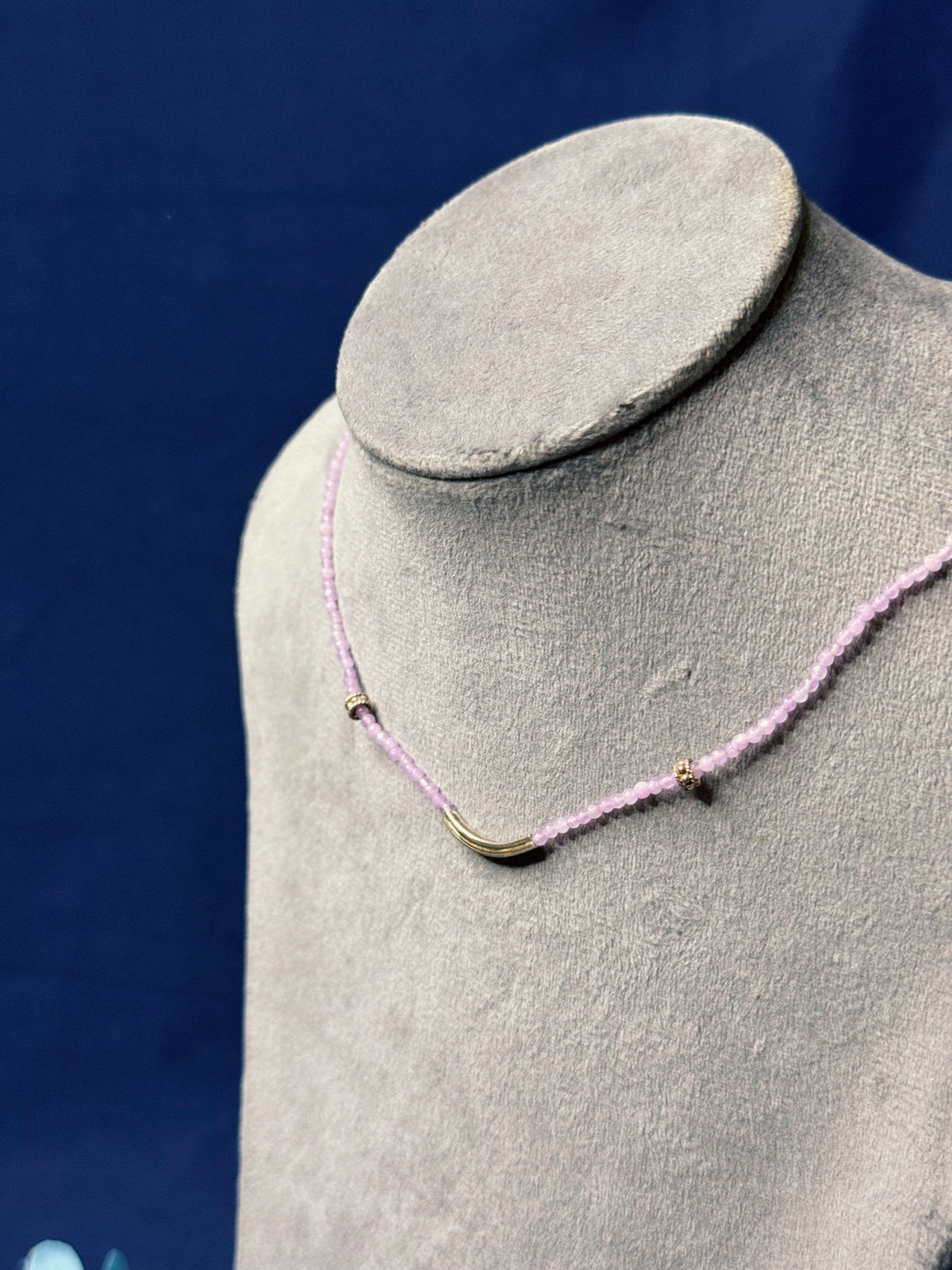 Whisper of Violet Necklace - Unisex