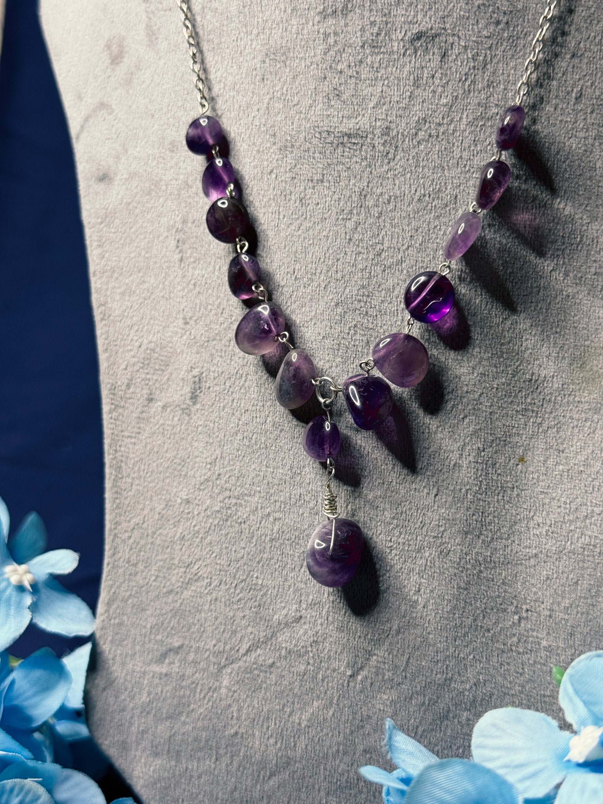 Amara Trio necklace, bracelet, and earrings