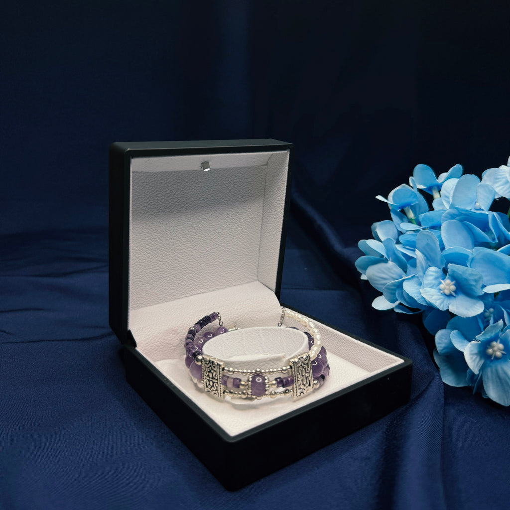 Lavender Shore bracelet