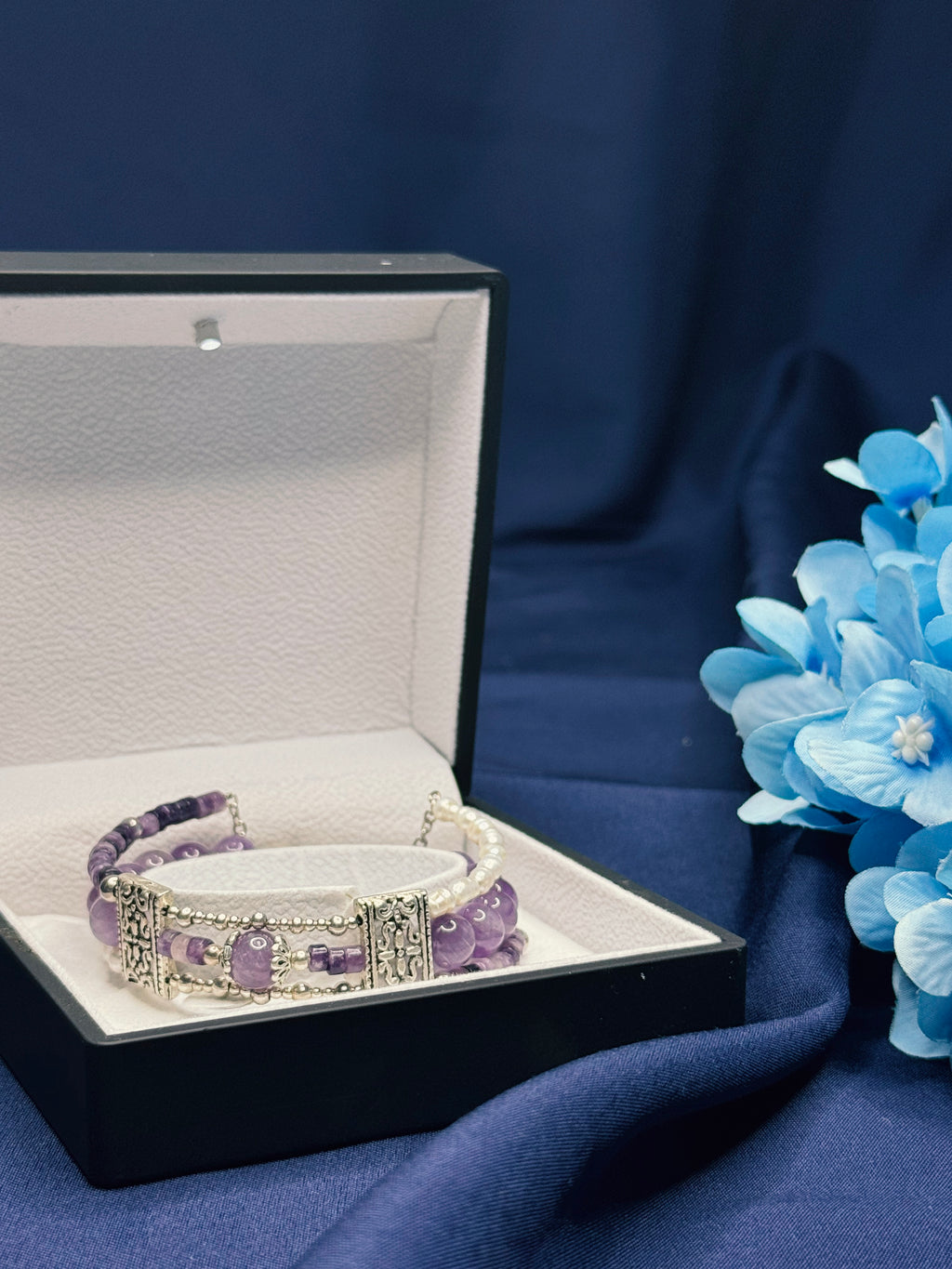 Lavender Shore bracelet