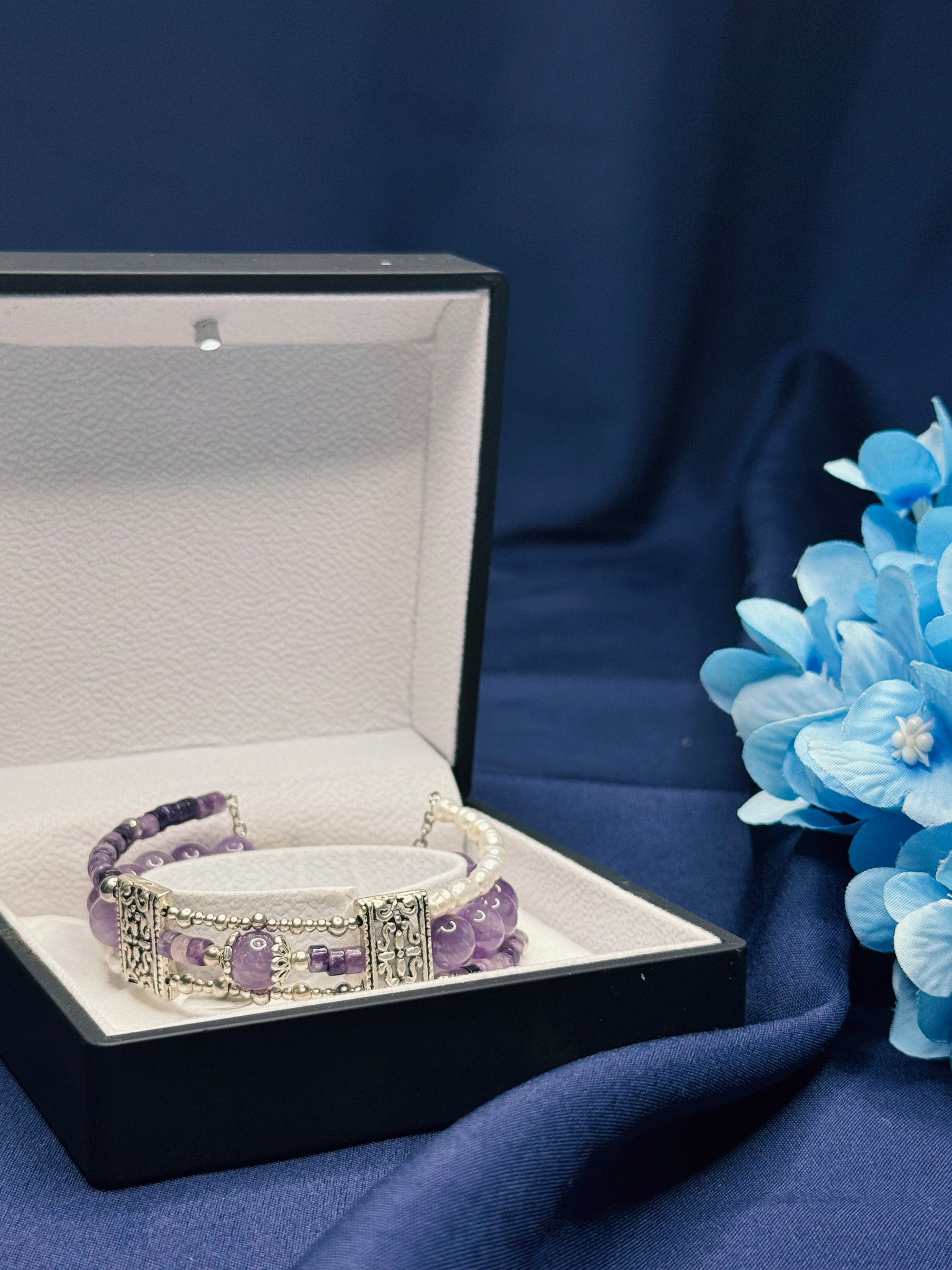 Lavender Shore bracelet