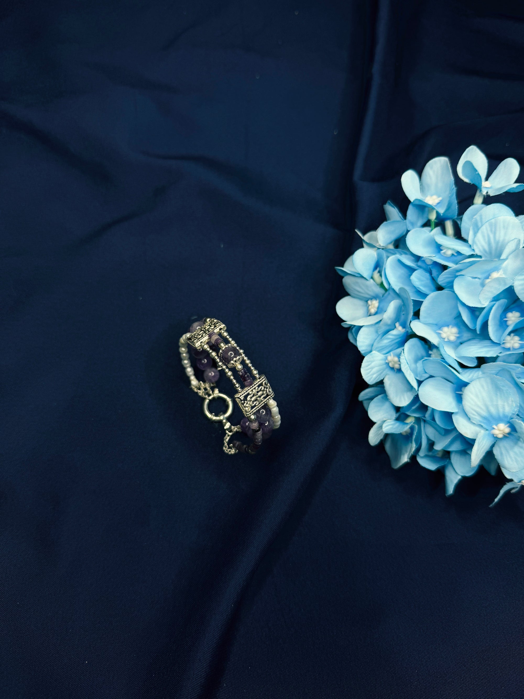 Lavender Shore bracelet