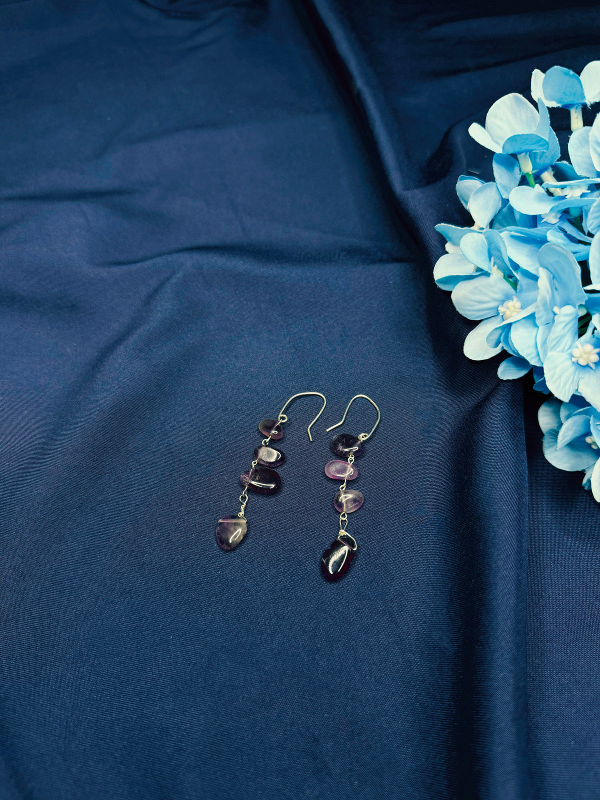Amara Trio necklace, bracelet, and earrings