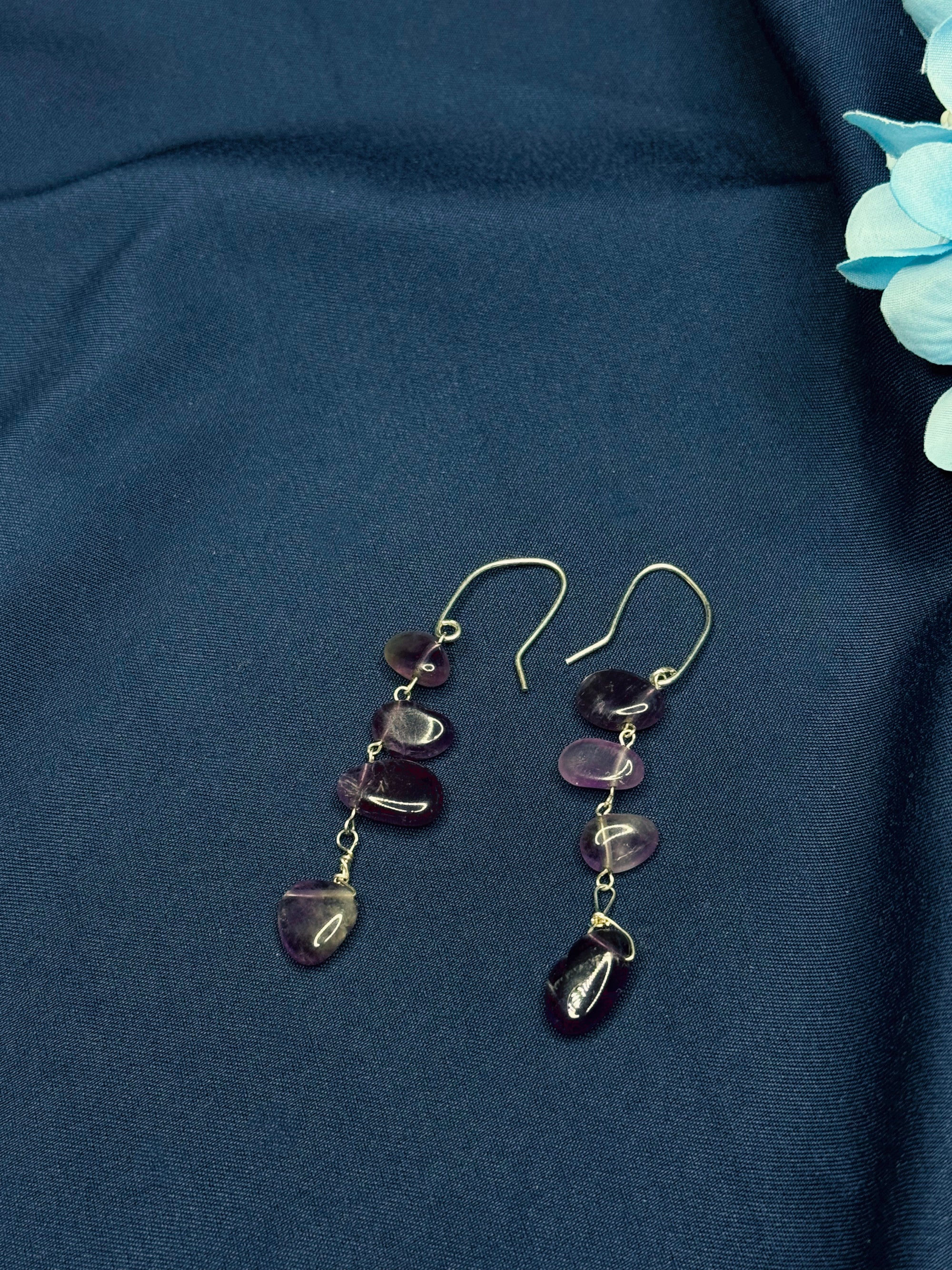 Amara Trio necklace, bracelet, and earrings